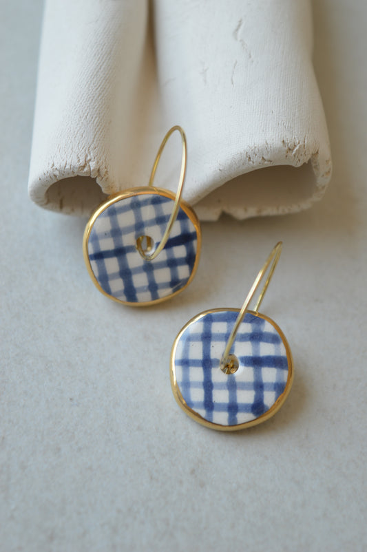 Ceramic earrings No. 236