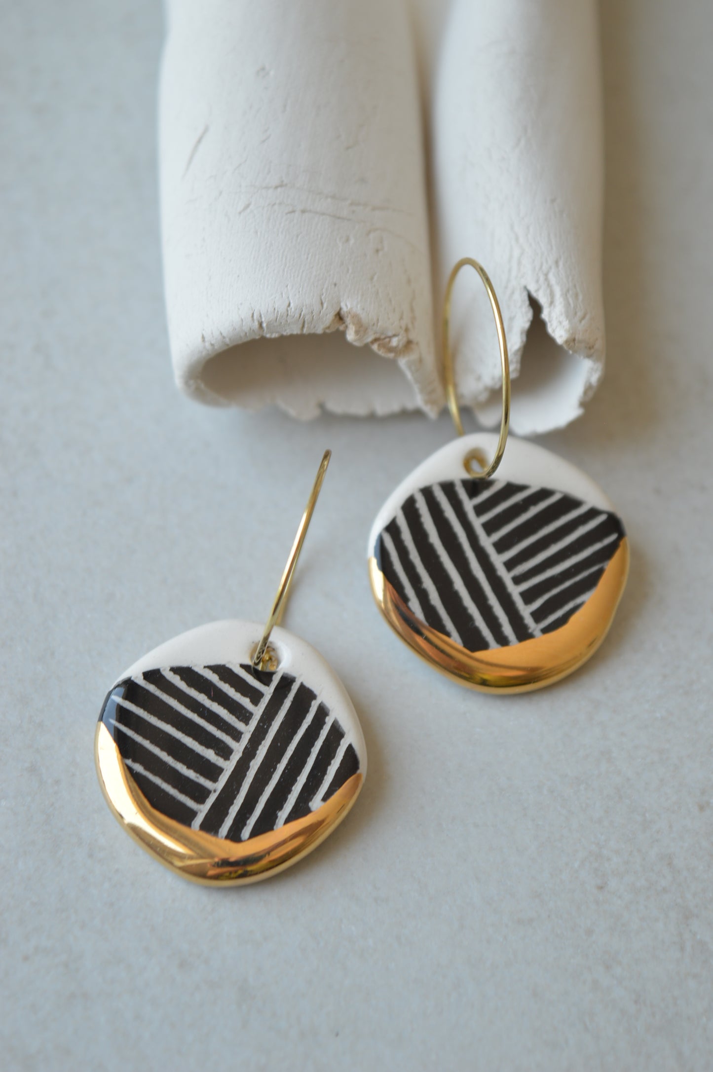 Ceramic Earrings No. 233