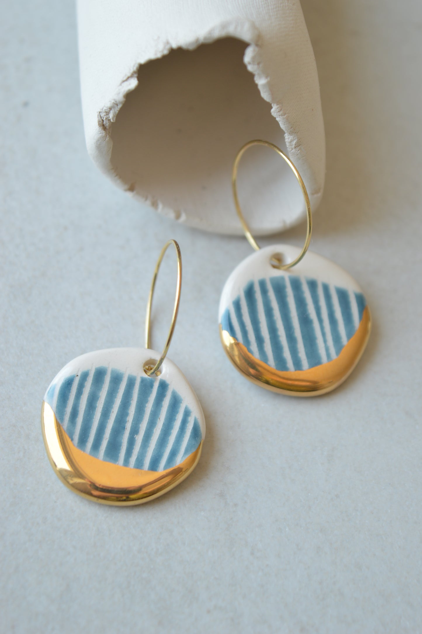 Ceramic Earrings No. 232