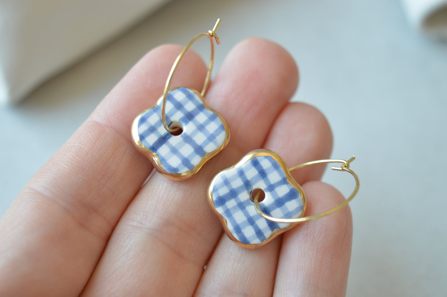 Ceramic earrings No. 241
