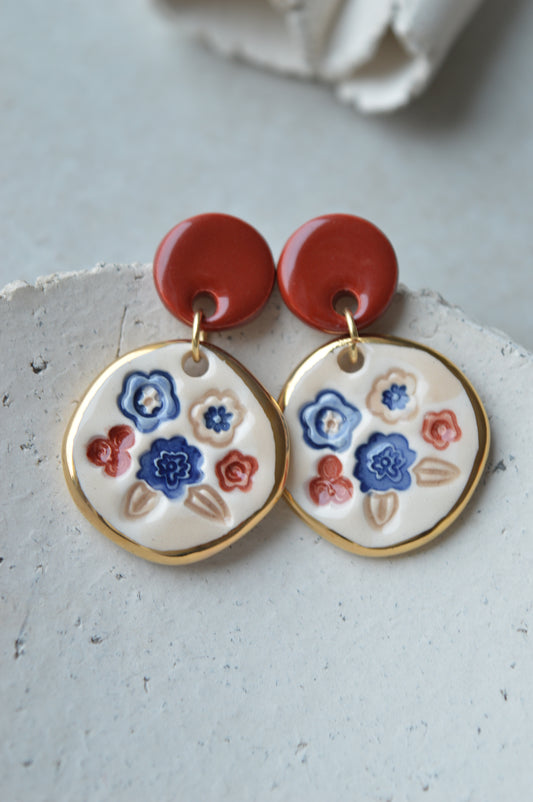 Ceramic Earrings No. 251