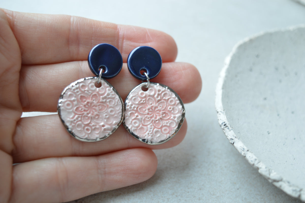 Ceramic Earrings No. 254