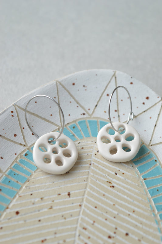 Ceramic earrings No. 70