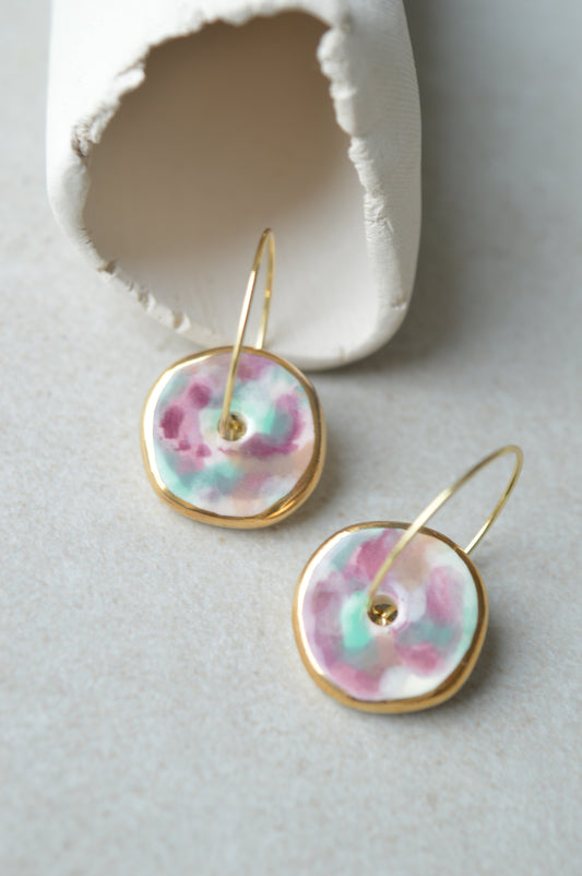 Ceramic earrings No. 245