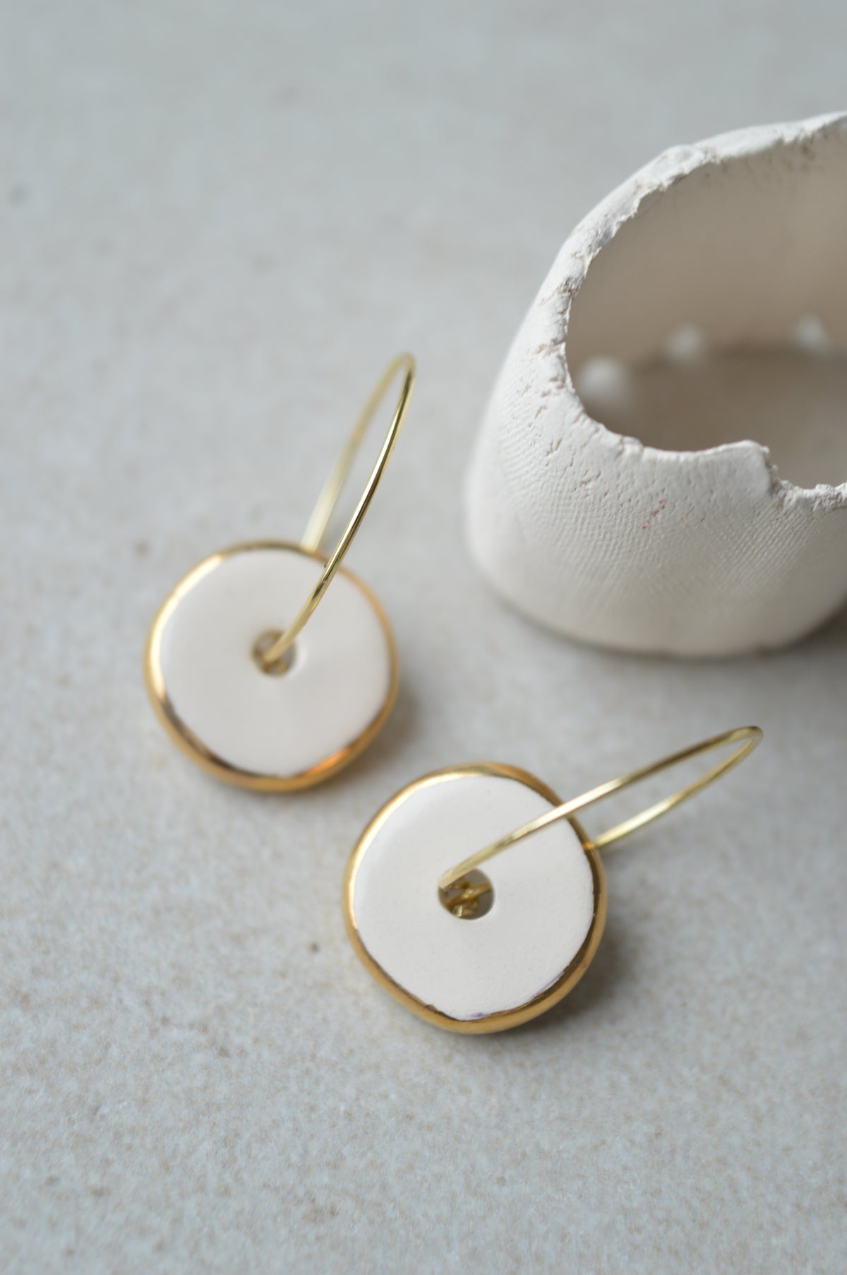 Ceramic Earrings No. 248