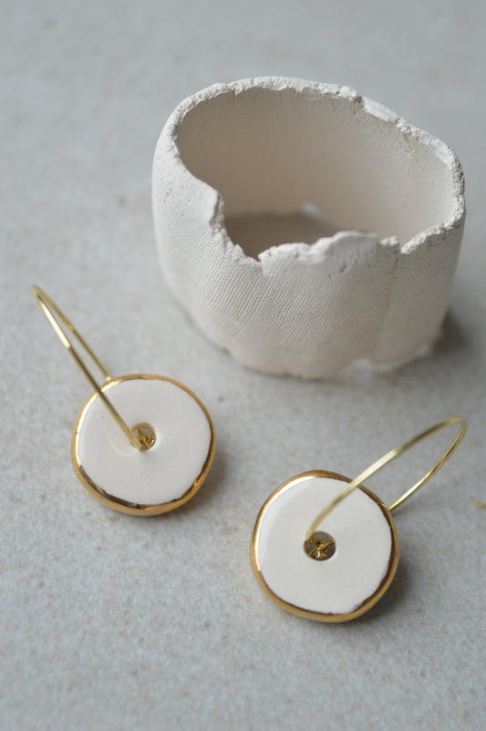 Ceramic Earrings No. 248