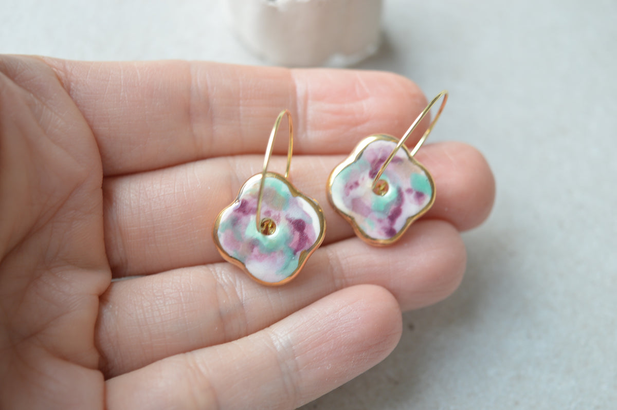 Ceramic earrings No. 247