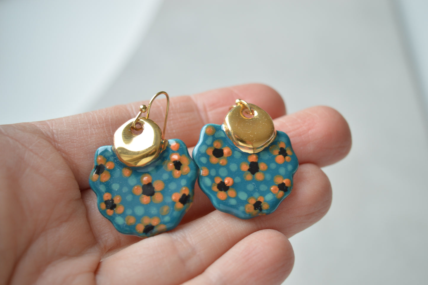 Ceramic earrings