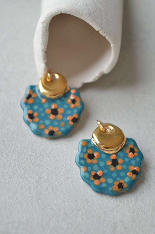 Ceramic earrings