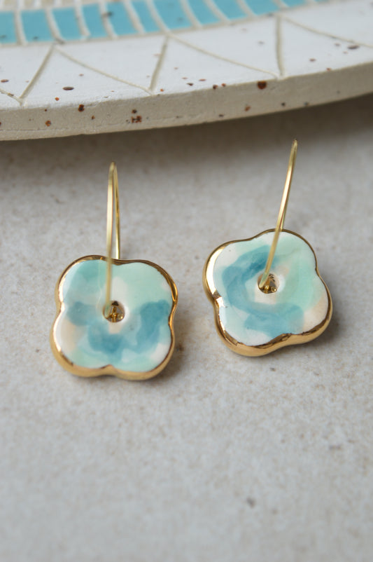Ceramic earrings No. 16