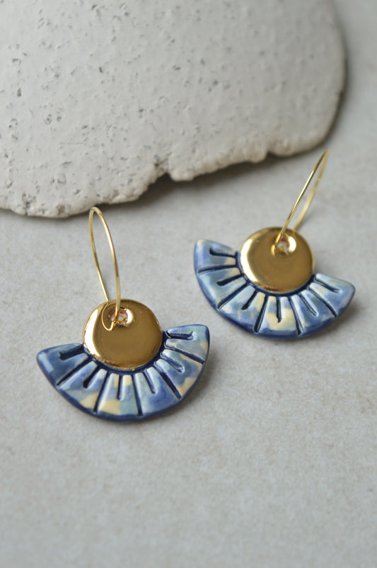 Ceramic earrings No. 71