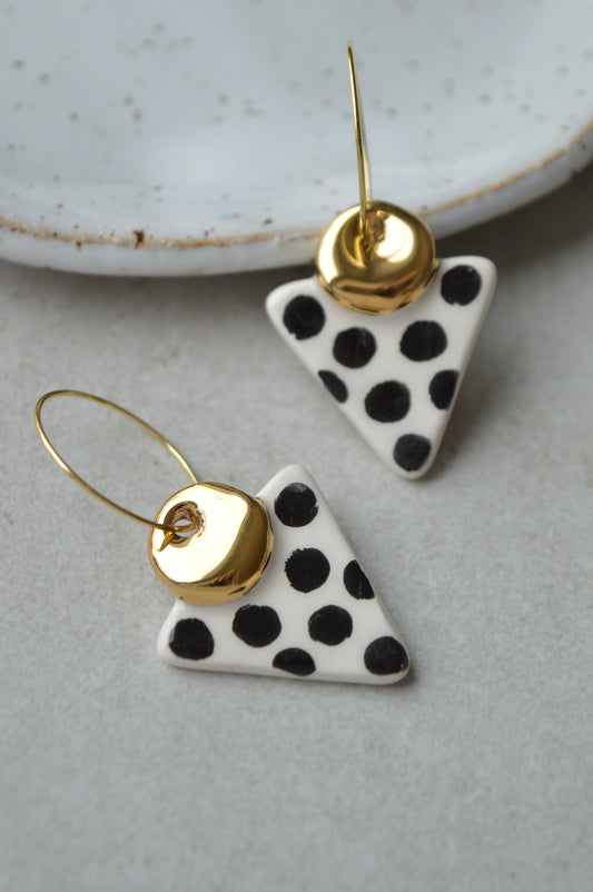 Ceramic earrings No. 59
