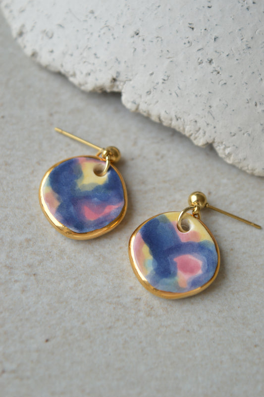Ceramic earrings No. 21
