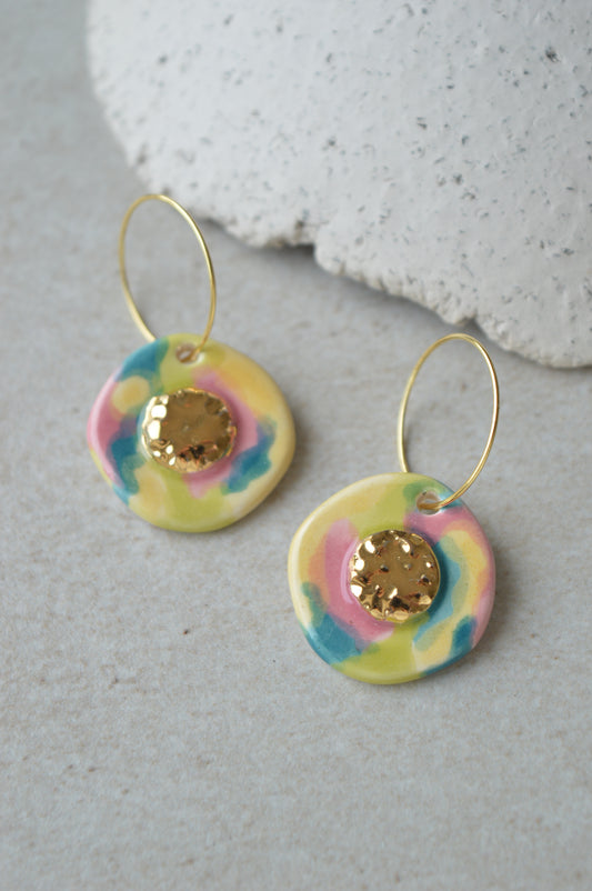 Ceramic earrings No. 23
