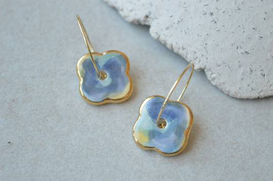 Ceramic earrings No. 76