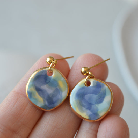 Ceramic Earrings No. 77