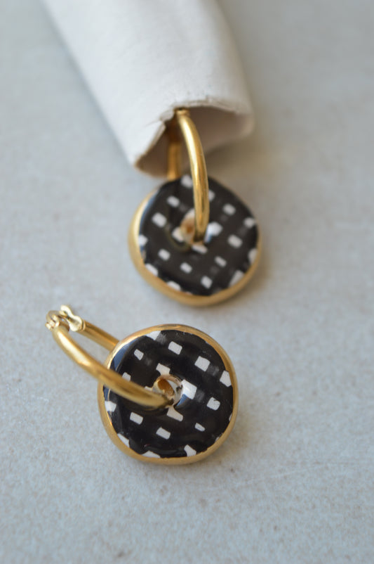 Ceramic Earrings No. 98