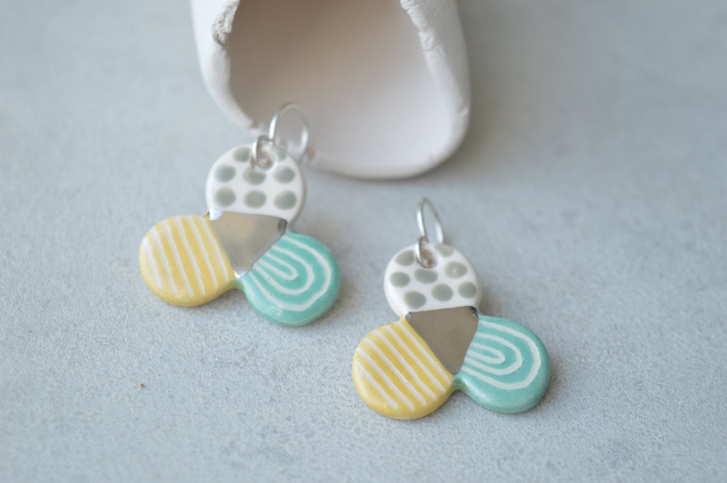 Drop earrings