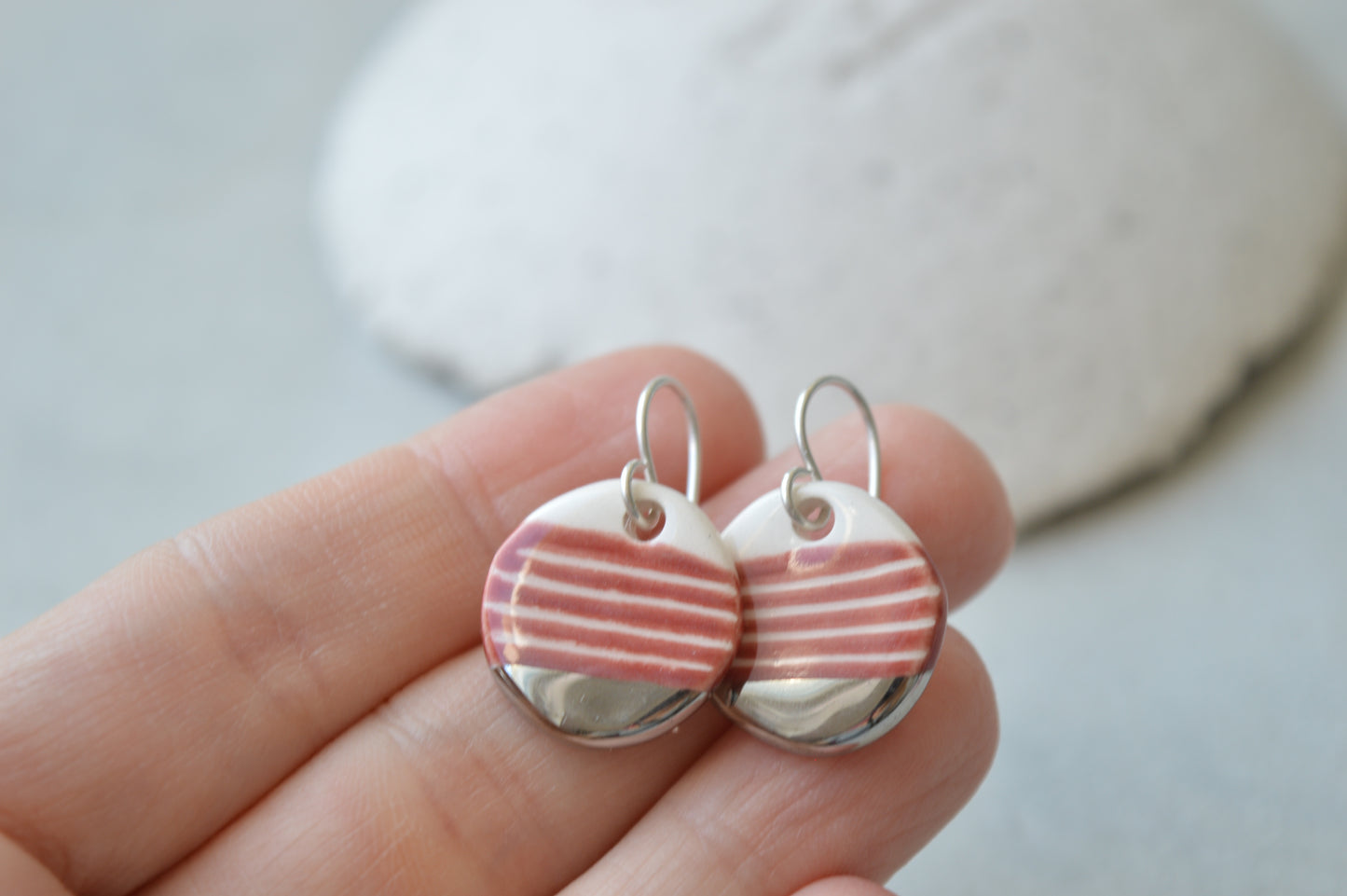 Small drop earrings
