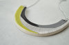 Geometric ceramic statement necklace No. 3