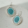 turquoise drop earrings