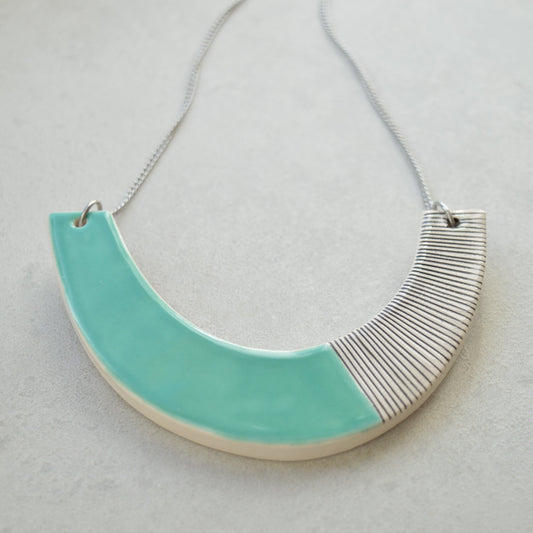 turquoise statement necklace