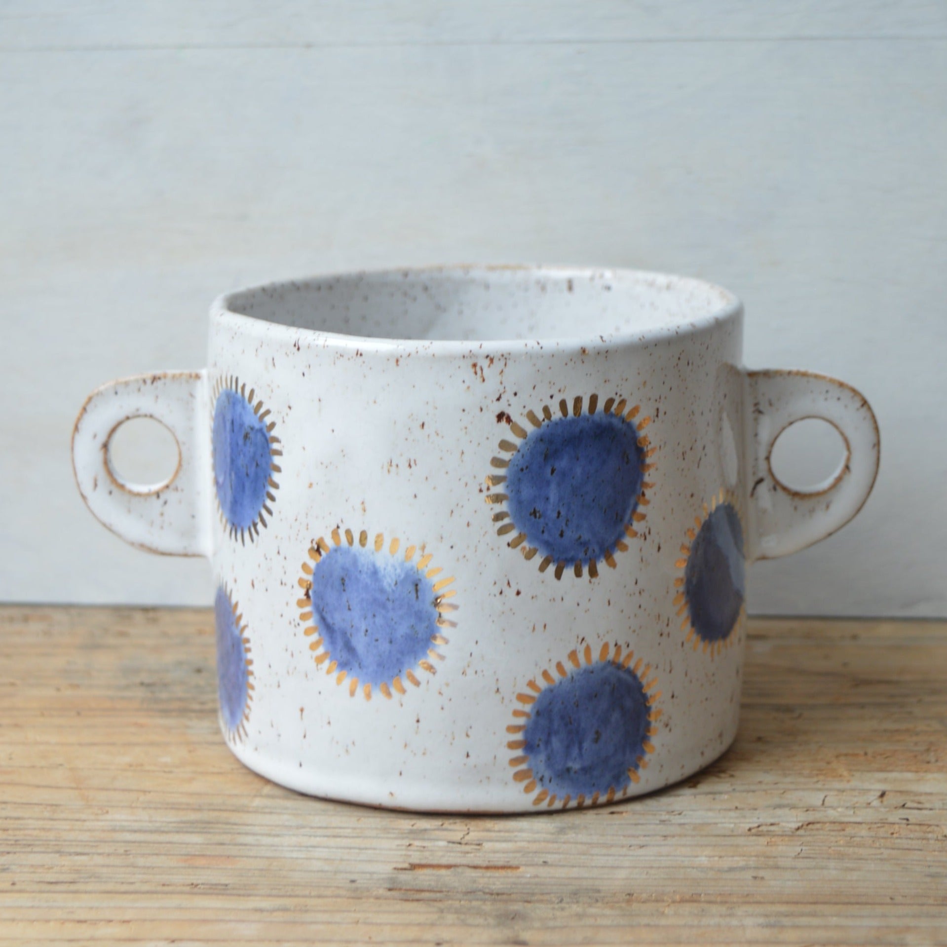 handmade ceramic plant pot
