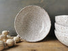 Soup bowl speckled white