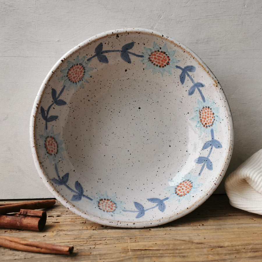 Pasta bowl handpainted No. 4