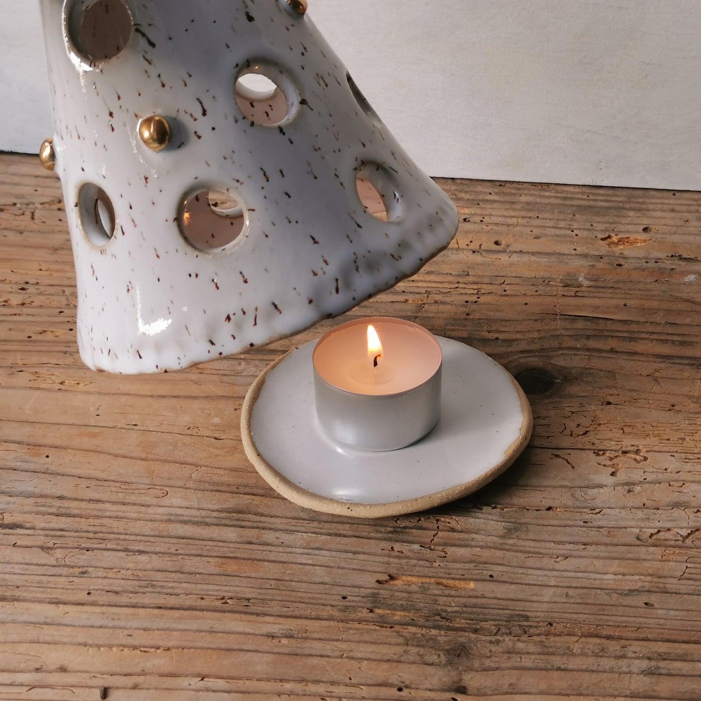 Ceramic Christmas tree candle holder Nr. 1