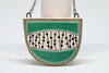 Halfcircle necklace - Dots
