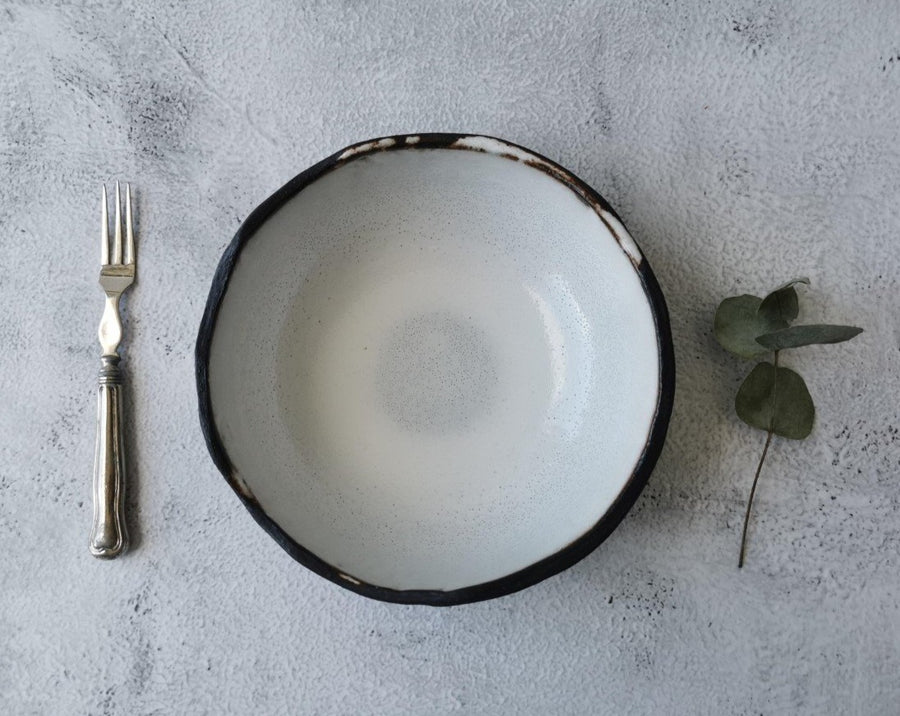 handmade ceramic cereal bowl