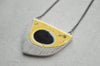 Long pendant necklace - Yellow