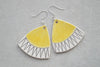 Yellow Dangle earrings