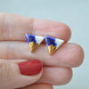 Stud earrings No. 24