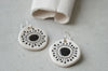 Dandelion earrings