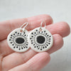 Dandelion earrings