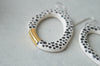 Large hoop earrings No. 2