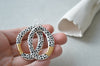 Large hoop earrings No. 2