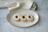 Serving platter white fern (medium)