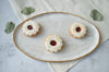 Serving platter white fern (large)