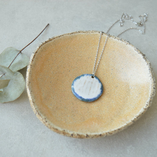 ceramic pendant necklace