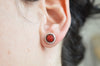 Speckled earrings