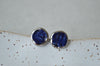 Textured stud earrings No. 1