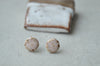 Speckled earrings
