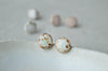 Speckled earrings