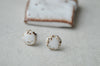 Speckled earrings