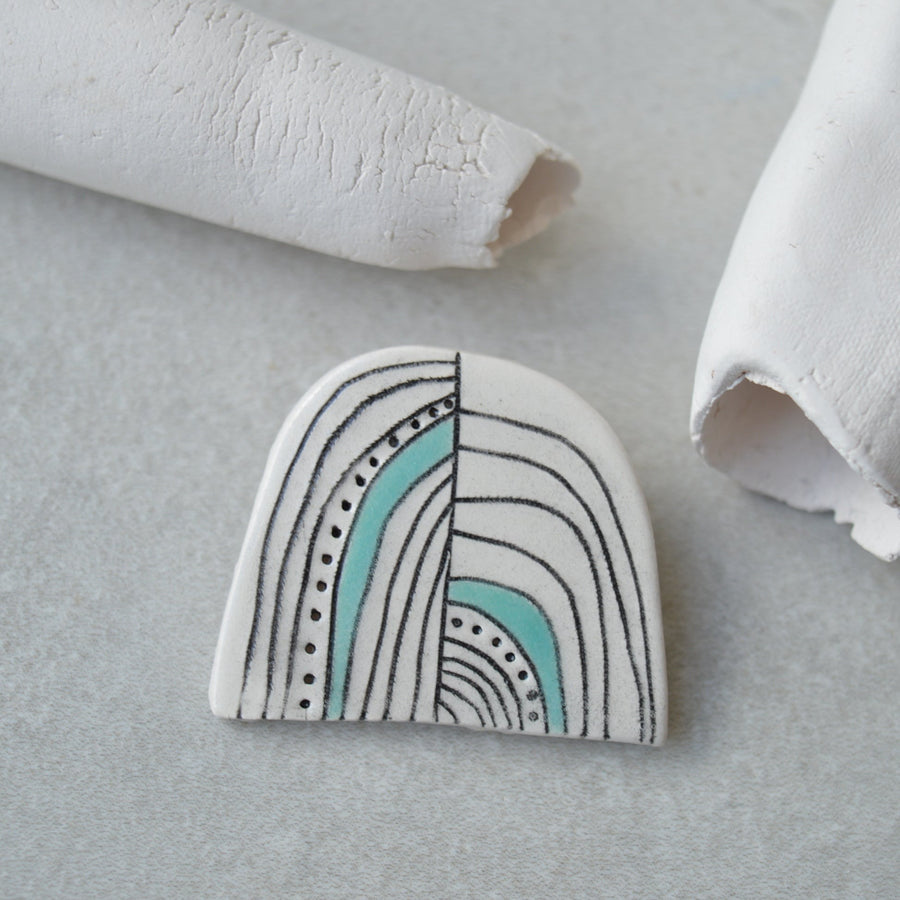 Geometric brooch II