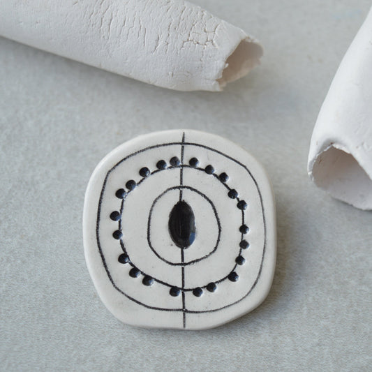 Geometric brooch I