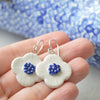 Floral drop earrings No. 2